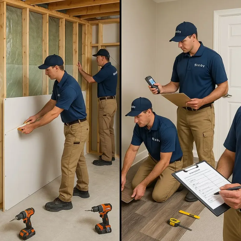 Repairs and Reconstruction process in Scottsdale, AZ